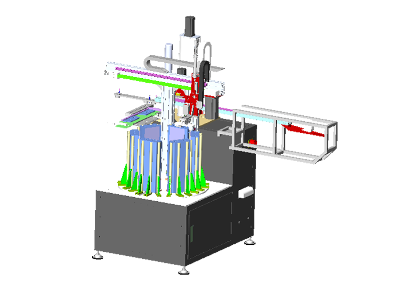 Storage material + robot integrated equipment (referred to as one machine)